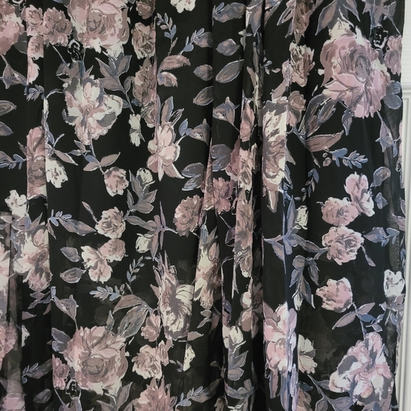 inLUV Skirt Floral Size 1X 2X 3X Back Zip NWT - Picture 7 of 10